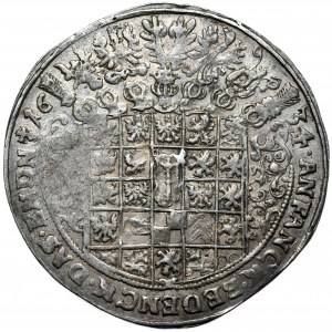 Ducal Prussia, George Wilhelm, thaler 1634, Königsberg