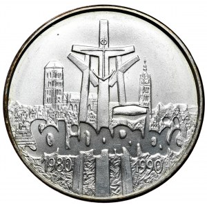 PLN 100,000 1990 Solidarity, Type C