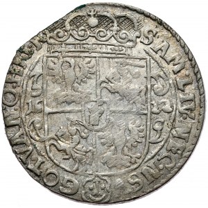 Zygmunt III Waza, ort 1622, Bydgoszcz, PRVS:M+, końcówka blachy