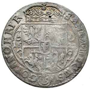 Sigismund III Vasa, ort 1622, Bydgoszcz, PRVS:M+, mit GOT AN Fehler und Interpunktion des Fehlers in N SV