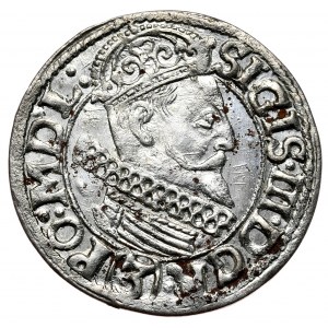 Sigismund III Vasa, Threepence (3 krajcary) 1617, Kraków, MDL: