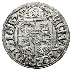Sigismund III. Wasa, Drei Pence (3 krajcary) 1617, Krakau, MDL: