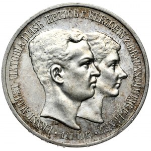 Deutschland, Braunschweig-Lüneburg, 3 Mark 1915 A, Berlin