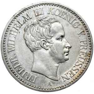 Deutschland, Preußen, Friedrich Wilhelm III, Taler 1823 A, Berlin, seltener Jahrgang