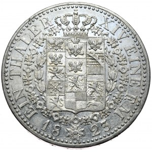 Deutschland, Preußen, Friedrich Wilhelm III, Taler 1823 A, Berlin, seltener Jahrgang