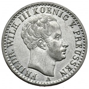 Deutschland, Preußen, Friedrich Wilhelm III, 1/6 Taler 1823 A, Berlin