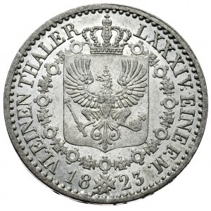 Niemcy, Prusy, Fryderyk Wilhelm III, 1/6 talara 1823 A, Berlin