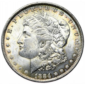 USA, Morgan dollar 1884, New Orleans
