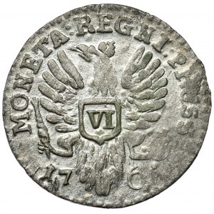 Russia, Elizabeth, sixpence for Prussia, 1761, Königsberg