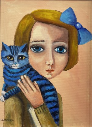 Marlena Łozińska, Dziewczyna z kotkiem