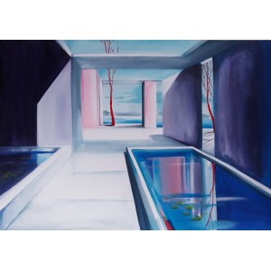 Monika Kożuchowska-Maszkowska, Pastel architecture, 2022.