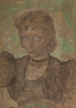 Stanisław Ignacy Witkiewicz Witkacy, Portret kobiety, 1938