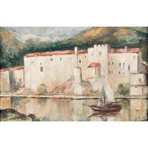 Roman Kramsztyk, The Port of Collioure