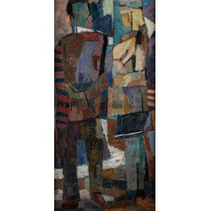 Adam Marczyński, Figurative Composition, 1958