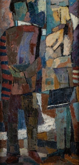 Adam Marczyński, Kompozycja figurystyczna, 1958