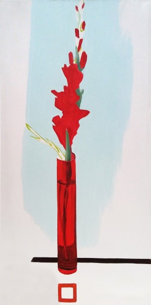 Magdalena Kazimierska, Cerowny mleczyk czerwony wazon, 2004