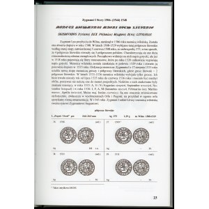 Kopicki. Monety Wielkiego Księstwa Litewskiego 1387 - 1707...