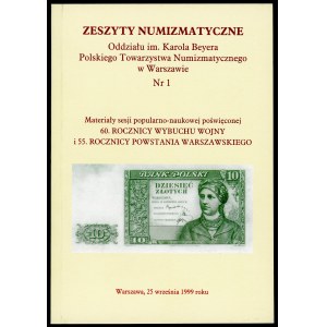 Zeszyty Numizmatyczne Oddziału im. Karola Beyera ... 1/1999