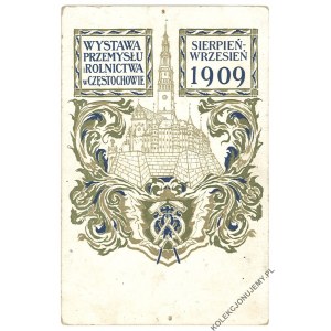 [CZĘSTOCHOWA] Wystawa przemysłu i rolnictwa w Częstochowie. Sierpień-wrzesień 1909, wyd. Rzepkowicz