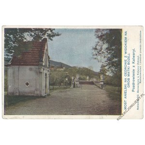 [KALWARIA ZEBRZYDOWSKA] Most Anielski na Cedronie z widokiem na grób Matki Bożej