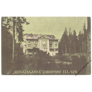 [ZAKOPANE] RENAISSANCE Zakopane