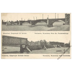 [WARSZAWA] Wysadzone mosty: Poniatowskiego i Kierbedzia