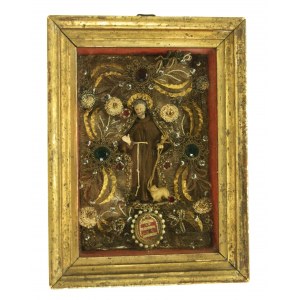 Relikvie svatého Františka z Assisi, 18. století.