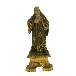 Statue of Saint Rita Mancinia, 19th century.