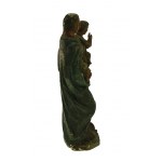 Statue of the Virgin and Child, 18th century.