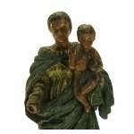 Figura Matki Boskiej z Dzieciątkiem, XVIII w.