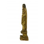 Hodegetria-Statue der Jungfrau mit Kind, 18./19. Jahrhundert