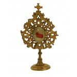 Reliquie - Holz des Kreuzes von Christus, Barock