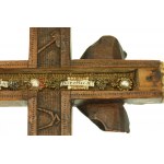 Kříž - relikviář svatého Erasma, 18./19. století.