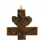 Krzyż - relikwiarz św. Erazma, XVIII/XIX w.