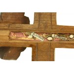 Relikviář s křížem svaté Heleny, 18./19. století.