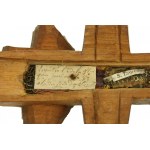 Relikviář s křížem svatého Vavřince, 18./19. století.