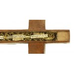 Cross - reliquary of St. Christina, 18th/19th century.