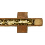 Krzyż - relikwiarz św. Krystyny, XVIII/XIX w.