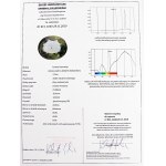 SAPHIR s alexandritovým efektem 3,74ct CERT 811_1643