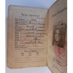 Paszport na nazwisko Jan Woźniak 1930 r.
