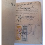 Paszport na nazwisko Jan Woźniak 1930 r.