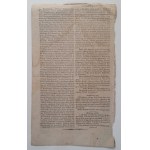 Dodatek do Gazety Kuryera Litewskiego n.13 Wilno dnia 29 stycznia 1830 roku