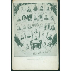Kraków, Teatr Miejski [tableau aktorów w sezonie 1899]