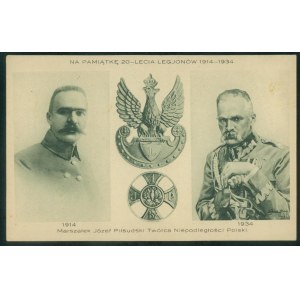 Na pamiątkę 20-Lecia Legjonów 1914 – 1934, Marszałek Józef Piłsudski, Twórca Niepodległości Polski