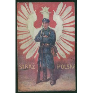 Straż Polska, Legionista na tle Orła