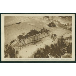 Zakopane, Sanatorium Polskiego Związku Polskiego Nauczycielstwa Szkół Powszechnych. Widok z samolotu
