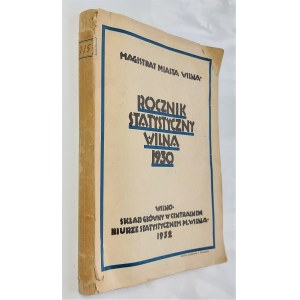 Rocznik Statystyczny Wilna 1930