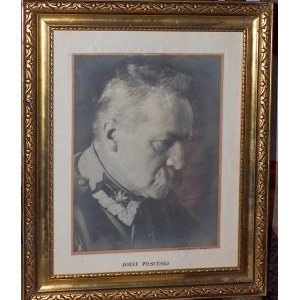 Zdzisław Marcinkowski, portret Józefa Piłsudskiego.