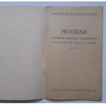 Program Głównych Zawodów Sportowych Toruń 25-26 IX 1937 r.
