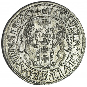 R-, Zygmunt III Waza, Ort 1614 Gdańsk, R3